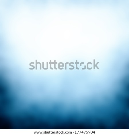 blue white background abstract sky or sunshine concept, peaceful inspirational blank background with copyspace for text title or image, bright sunburst or energy flare, hot white light, blue border