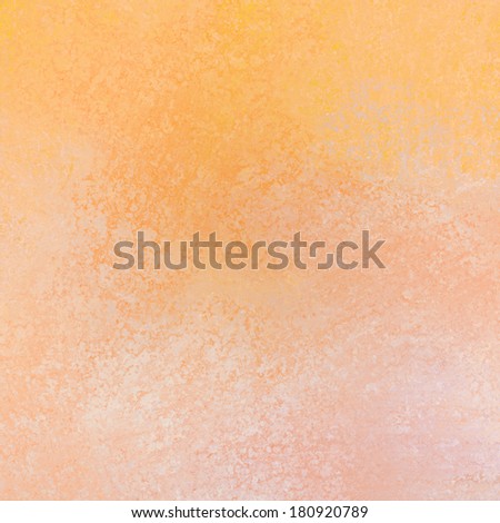 abstract orange background texture and white sponge grunge design