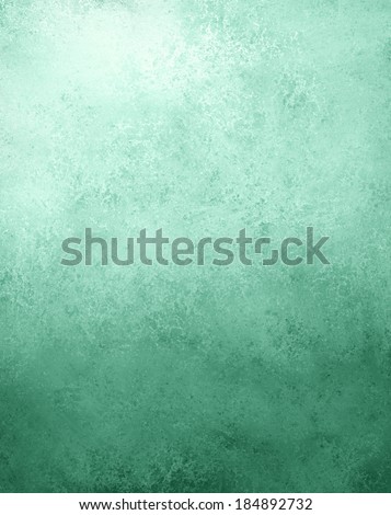 abstract green background white spot top with gradient dark green border, soft lighting, and vintage grunge background texture detail, green Christmas background color