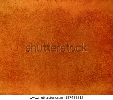 orange faded background paper with old distressed vintage grunge background texture and lighter orange grungy border
