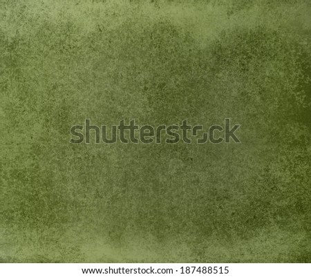 green faded background paper with old distressed vintage grunge background texture and lighter green grungy border