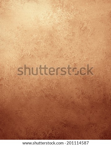 abstract orange background paper or parchment, faded aged plain backdrop with distressed background texture, gradient peach to orange color background