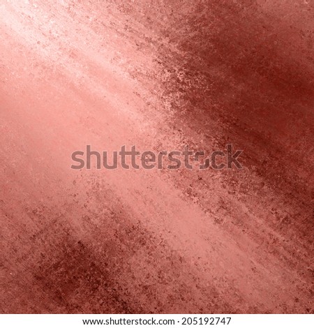 red background with white and pink streaks or brush strokes angled from top corner, distressed grunge texture design, pink red paper