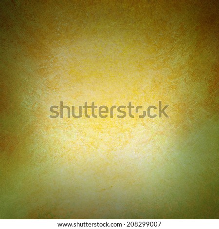 vintage gold and green background with texture and vignette border