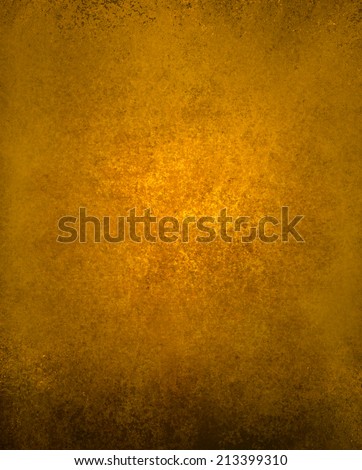 solid gold background with vintage shiny metal texture and soft lighting