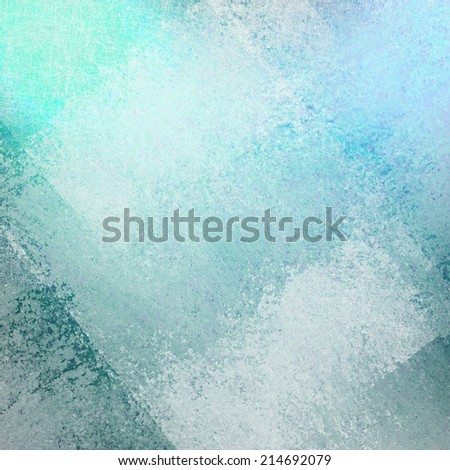 abstract teal blue background with white faded diagonal grunge rectangle shapes layered in random pattern