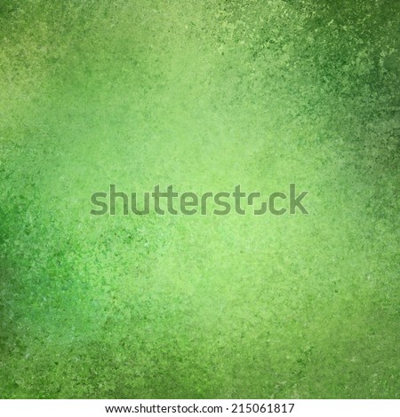 solid green background with grunge border texture design, old green paper, distressed grungy wall paint