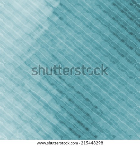 checkered pattern background, teal blue color and glassy textured blocks