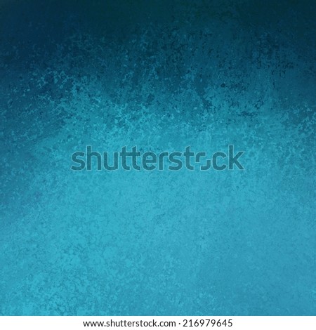 blue background paper, vintage texture and distressed black grunge border on top
