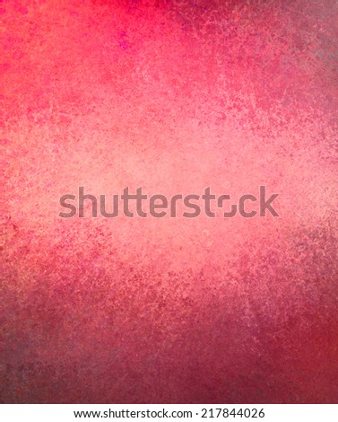 red background paper, vintage texture and distressed soft pink color with dark red grunge border design