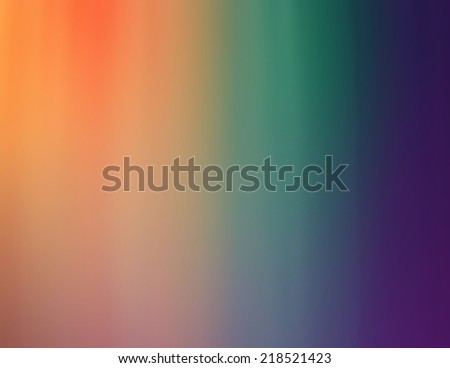 soft gradient color background of orange peach teal blue and purple in faded blended stripe design