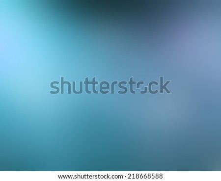 abstract blue blur background design. Black border and spots of bright bokeh lighting.