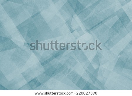 abstract background blue and white square triangle and diamond shaped transparent layers in diagonal random pattern background effect