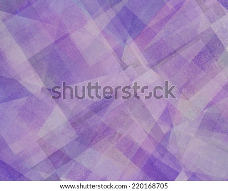 abstract background purple and white square and diamond shaped transparent layers in diagonal pattern background