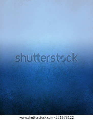gradient blue black background, abstract paint color design layout with dark black bottom border edges and light sky blue top border design