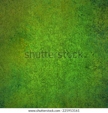 solid green background with grunge border texture design, old green paper, distressed grungy wall paint