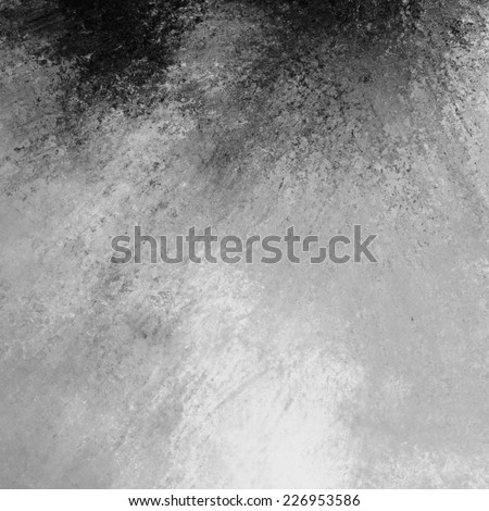 black and gray background, black messy grunge border and vintage grunge background texture design