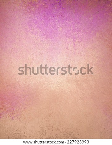 peach background color with purple pink grunge color splashes on border