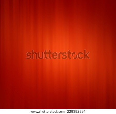 elegant red background with orange spotlight and faint black border shadow, blurred streaks of paint texture