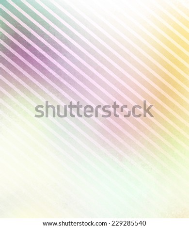 soft faded yellow pink and green background with stripes in diagonal pattern and faint texture