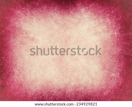 light beige background with rose pink vignette border of vintage grunge texture design, romantic wedding invitation background