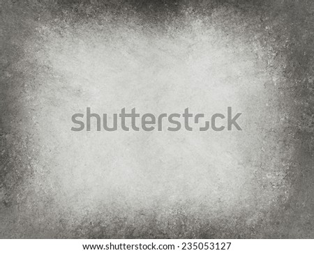 light gray background with black vignette border of vintage grunge texture design