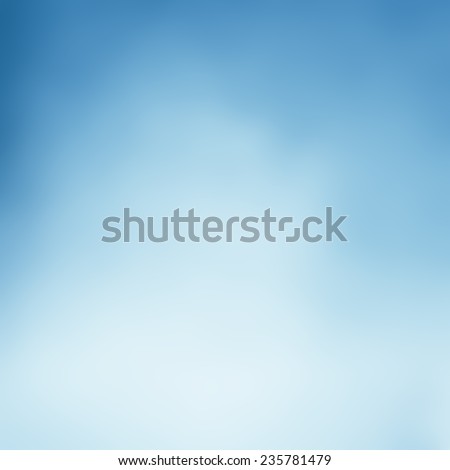 light blue background blurred sky design, cloudy white paint with blue blurry border, fresh spring colors background