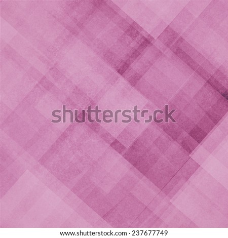 abstract pink background pattern of diagonal shapes layered in angles diamonds rectangles squares and lines, abstract graphic art design pattern