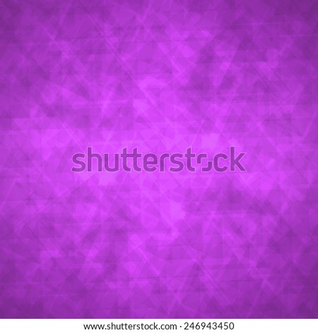 abstract triangle background with purple geometric angles and lines in fine detail pattern, shimmering glitter metallic background foil layout