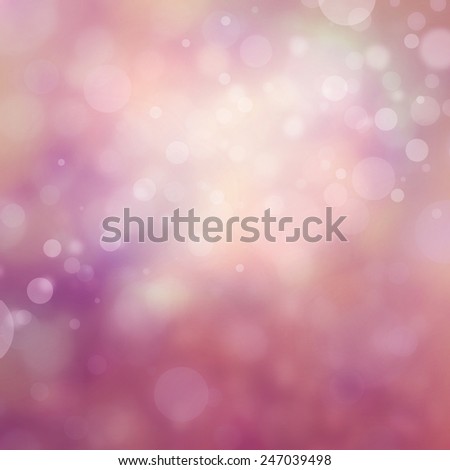 purple and pink background with white bokeh lights floating in the sky, magical fantasy background design