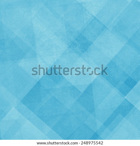 abstract background of  blue square and diamond shaped transparent layers in diagonal pattern background