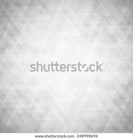abstract triangle background with white geometric angles and lines in fine detail pattern, shimmering glitter metallic silver background foil layout