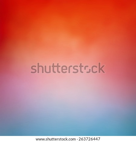 abstract brilliant orange pink blue background with gradient color and soft texture