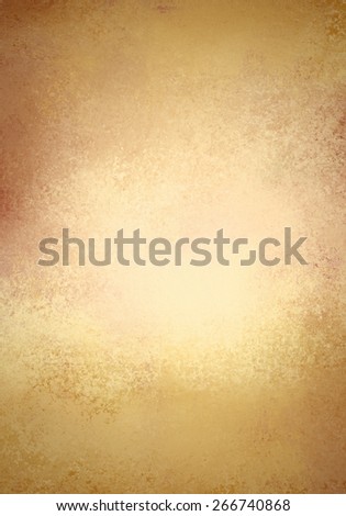 gold background poster, texture is old vintage distressed solid gold color with shiny foil center