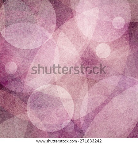 abstract pink background design, layers of faded white bubbles on pink background color, magical dreamy bokeh background with white shiny lights