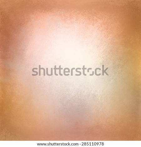 warm autumn colors, beige peach and white background, shiny golden vintage textured border with white center and stains, elegant fancy background design with luxury style