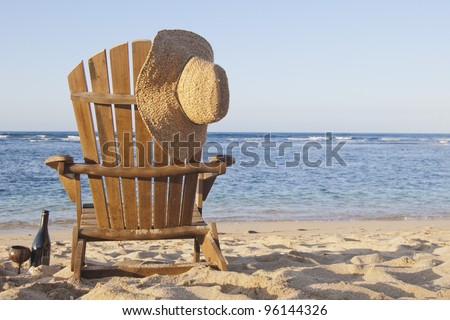 Adirondack Chair Beach