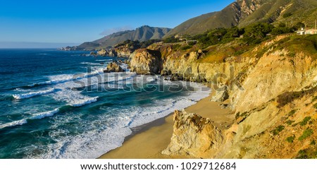 Beautiful California Coast - Big Sur, Monterey County, California
