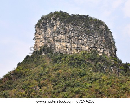 Limestone Rock Formation