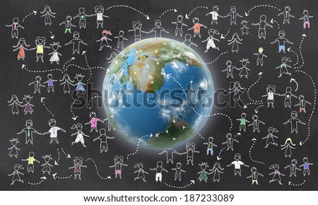 Geotargeting with Earth and Humans on Blackboard
