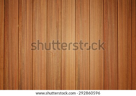 Wood wall made from many panel of wood.