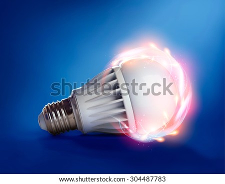 Magic LED bulb