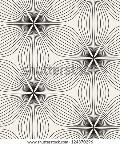 Seamless Pattern. Floral Stylish Background. Vector Repeating Texture
