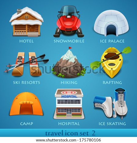 Travel icon set-2 Travel icon set-2