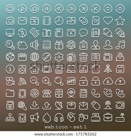 line web icon set 1 line web icon set 1