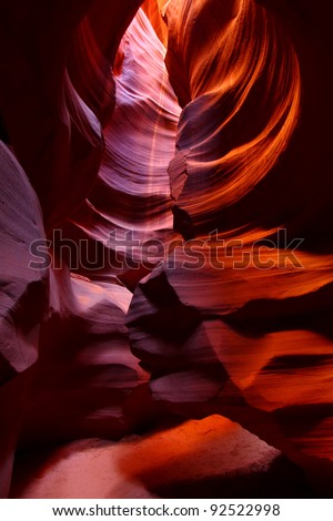 Antelope Canyon in southwest United States