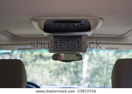 An entertainment system in a hybrid vehicle.