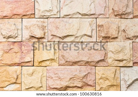 Close up brick-wall for use texture or background