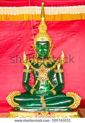 Legend of the Emerald Buddha, the Emerald Buddha.