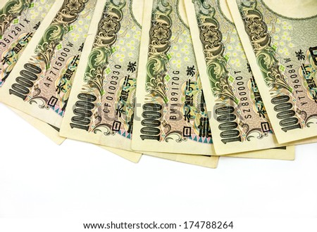 Japanese bank note - 10,000 Yen notes
